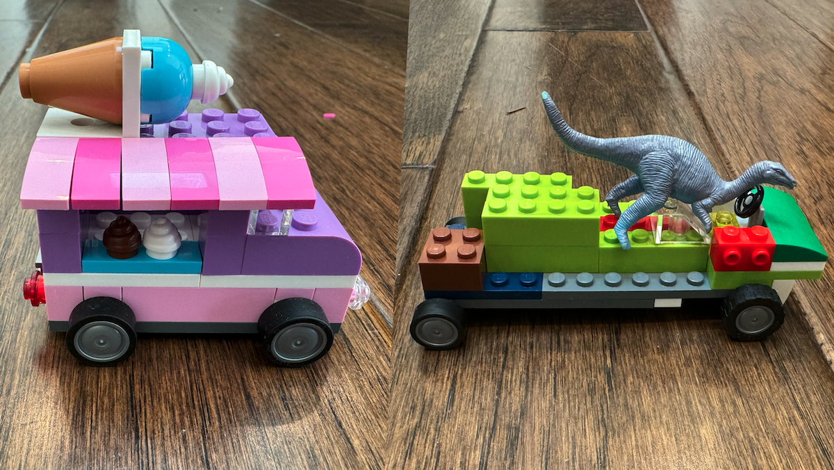 Project Idea — A Car for Dinosaurs: AI projects don’t need to have a meaningful deliverable. Lower the bar and do something creative.